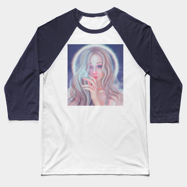 Pastel Goth Baseball T-Shirt by Purplehate